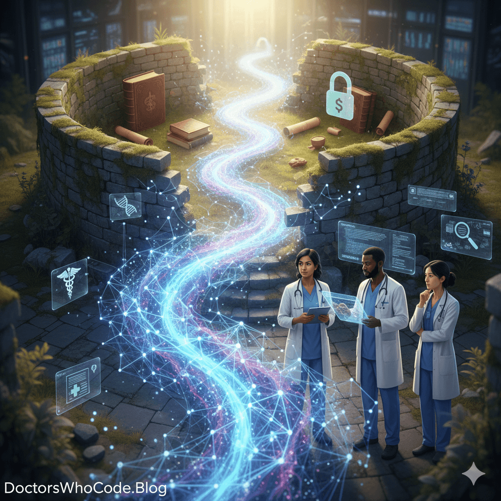 From Walled Gardens to Living Evidence: Why Evidence-Based Medicine Is Being Rewritten by Compute